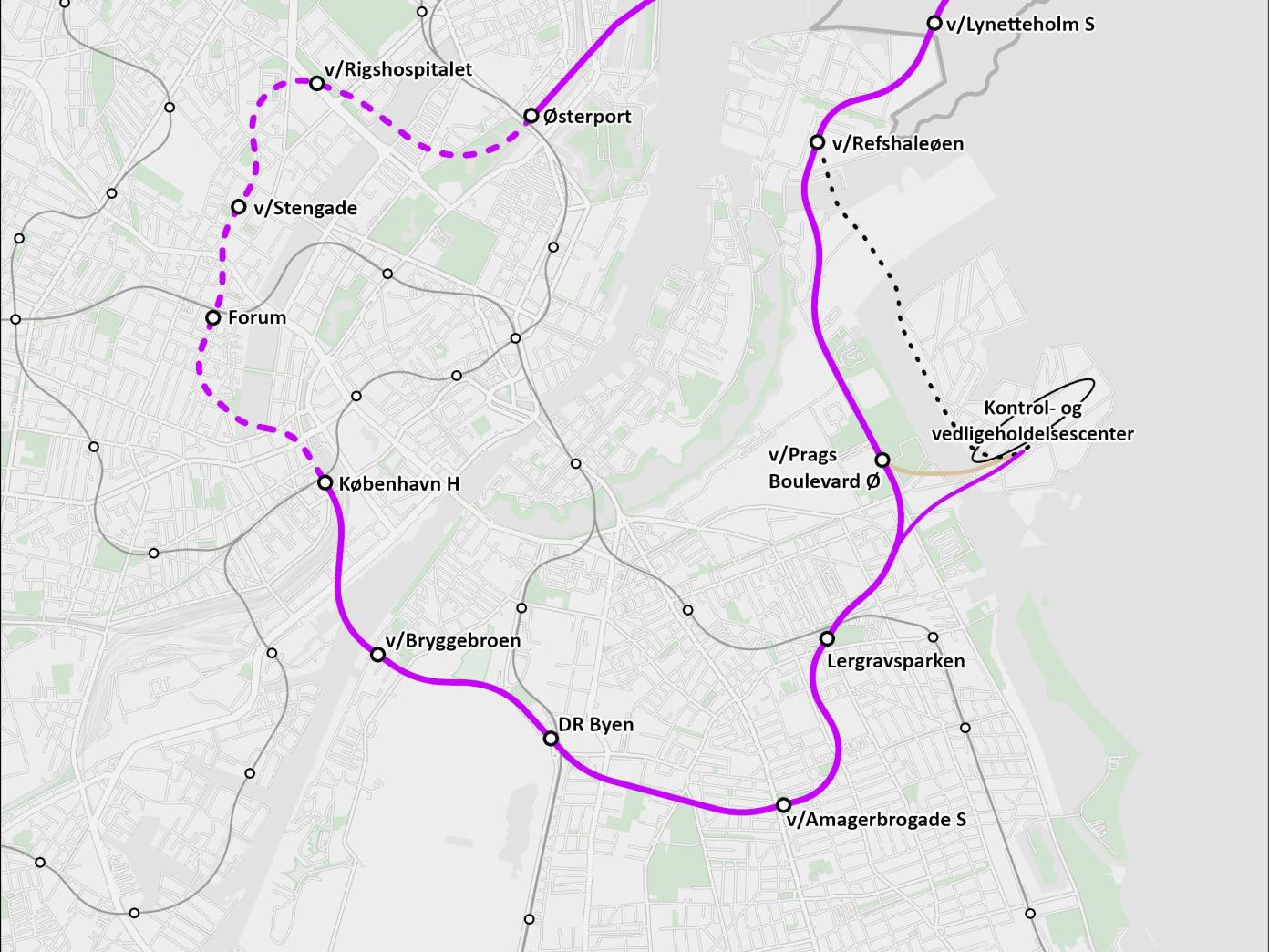 København Lægger Sig Fast På Ny Metrolinje M5 Og Vil Igangsætte ...